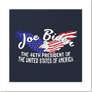 The 46th President United States of America Commemorative Joe Biden Posters and Art